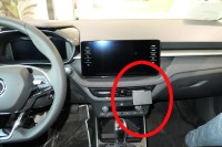 Brodit ProClip - Skoda Fabia - Bj. 22-25 - Center Mount - 855760