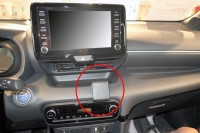 Brodit ProClip - Mazda 2 / Toyota Yaris - Bj. 21-27 - Center Mount - 855640