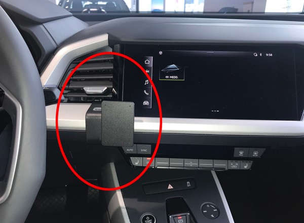 Brodit ProClip - Audi Q4 - Bj. 21-24 - Center Mount - 855691