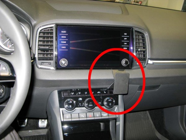 Brodit ProClip - Skoda Karoq - Bj. 18-25 - Angled Mount - 855391