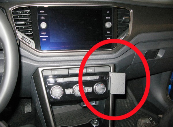 Brodit ProClip - VW T-Roc - Bj. 18-22 - Angled Mount - 855385