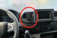 Brodit ProClip - Nissan Interstar/NV400 / Opel Movano / Renault Master - Bj. 20-24 - Center - 855592