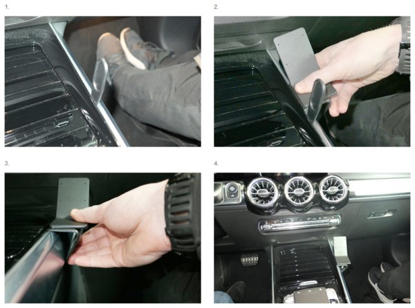 Brodit ProClip - Mercedes EQB / GLB - Bj. 20-25 - Console Mount - 835608