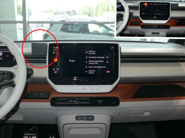 Brodit ProClip - VW ID. Buzz / ID. Buzz Cargo mit 12" Display - Bj. 23-24 - Center Mount - 855903