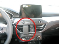 Brodit ProClip - Ford Focus / Kuga - Bj. 19-25 - Center Mount - 855449