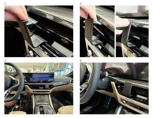 Brodit ProClip - BMW 3er / 4er / i4 - Bj. 25-26 - Center Mount - 856119