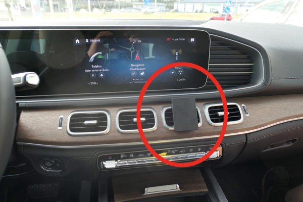 Brodit ProClip - Mercedes GLE / GLS - Bj. 19-25 - Center Mount - 855517