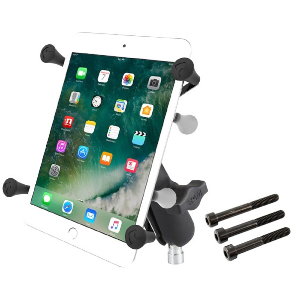 RAM X-Grip® Halter für 7-8 Zoll Tablets mit Motorrad-Lenkerbefestigung - RAM-B-367-UN8U