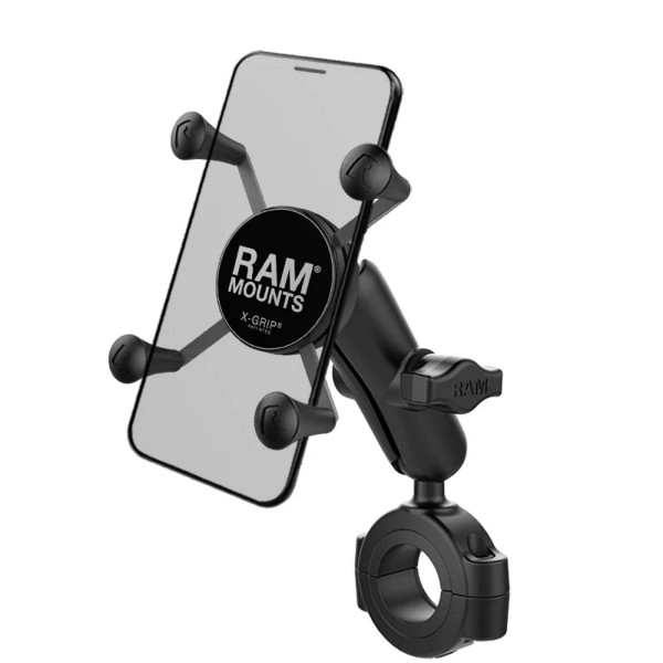 RAM X-Grip® Halter für Smartphones mit Rohrbefestigung 29-38mm - RAM-B-408-112-15-UN7U