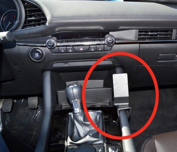 Brodit ProClip - Mazda 3 - Bj. 19-25 - Console Mount - 835510
