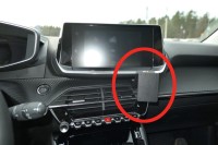 Brodit ProClip - Peugeot 208 / 2008 - Bj. 20-25 - Angled Mount - 855590