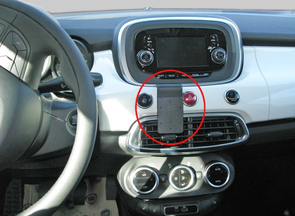 Brodit ProClip - Fiat 500X - Bj. 15-24 - Center Mount - 855097