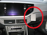 Brodit ProClip - VW Polo - Bj. 18-25 - Angled Mount - 855384